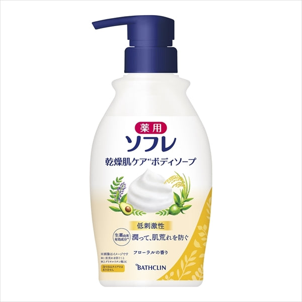 乾燥肌ケア　ボディソープ