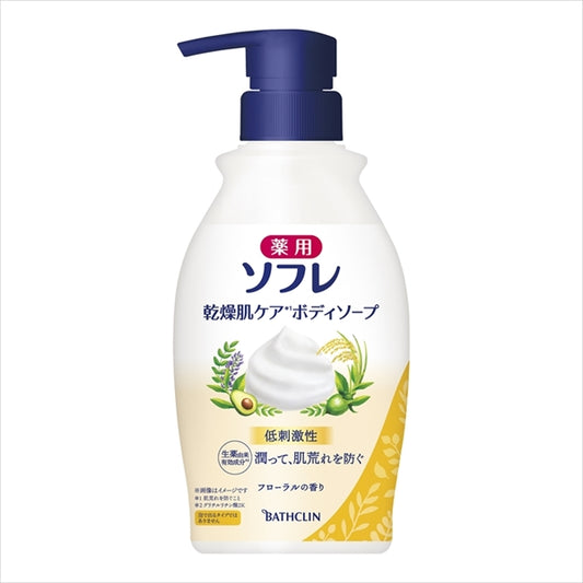 乾燥肌ケア　ボディソープ